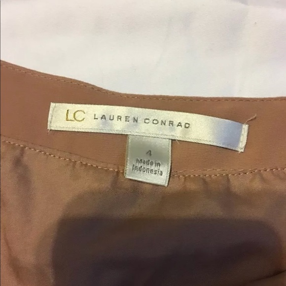 LC by Lauren Conrad Pleated A Line Mini Skirt - Picture 6 of 8